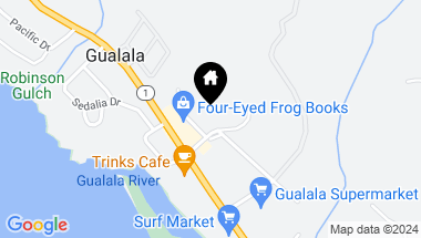 Map of 39051 Cypress Way, Gualala CA, 95445