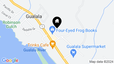 Map of 39001 Cypress Way, Gualala CA, 95445
