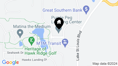 Map of 28 Hawk Ridge Circle, Lake St Louis MO, 63367