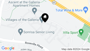 Map of 701 Gibson Drive 1115, Roseville CA, 95678