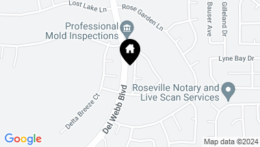Map of 7249 Shadylane Way, Roseville CA, 95747