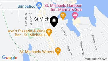 Map of 104 Mulberry St, Saint Michaels MD, 21663