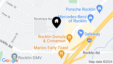 Map of 4379 Robinson Way, Rocklin CA, 95677