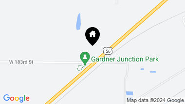 Map of 183rd 56 Highway, Gardner KS, 66030