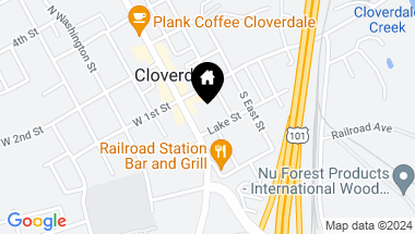 Map of 128-148 S Cloverdale Blvd, Cloverdale CA, 95425
