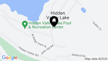 Map of 19340 Deer Hill, Hidden Valley Lake CA, 95467