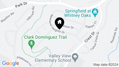 Map of 4333 Newland Heights Drive, Rocklin CA, 95765