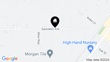 Map of 5570 Saunders Avenue, Loomis CA, 95650