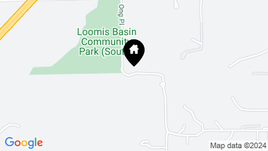 Map of 3420 N Grove Circle, Loomis CA, 95650