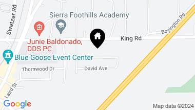 Map of 6351 Eldon Avenue, Loomis CA, 95650