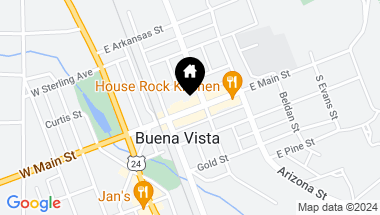 Map of 322 E Main Street, Buena Vista CO, 81211