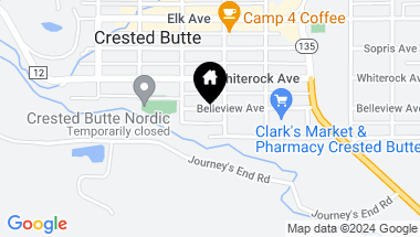 Map of 322 Belleview Avenue, Crested Butte CO, 81224