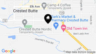 Map of 409,411 413 Belleview Avenue, Crested Butte CO, 81224
