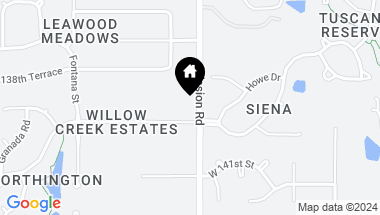 Map of 3900 W 140th Drive, Leawood KS, 66224