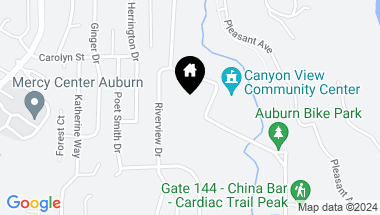 Map of 421 Canyon Creek Drive, Auburn CA, 95603