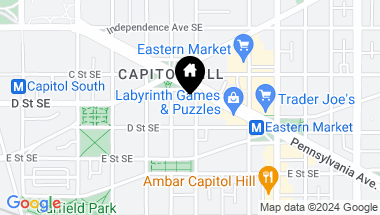 Map of 317 6th St SE, Washington DC, 20003