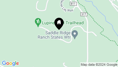 Map of 375 Saddle Ridge Ranch Road, Crested Butte CO, 81224