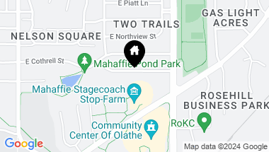 Map of 1149 E Johnston Street, Olathe KS, 66061