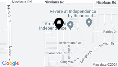 Map of 695 Independence Avenue, Lincoln CA, 95648