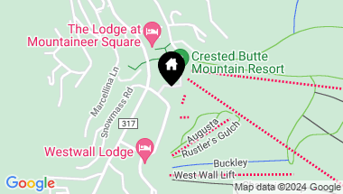 Map of 12 Snowmass Road Unit: Axtel #415, Mt Crested Butte CO, 81225