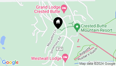 Map of 40 Marcellina Road Unit: 2, Mt Crested Butte CO, 81225