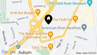 Map of 0 Fern Place, Auburn CA, 95603