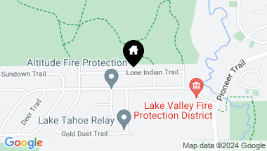 Map of 1184 Lone Indian Trail, South Lake Tahoe CA, 96150