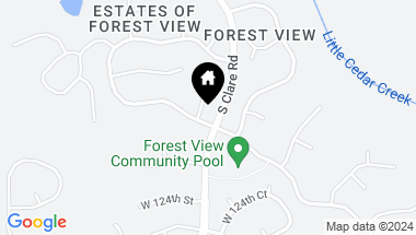 Map of 12369 S Hastings Street, Olathe KS, 66061