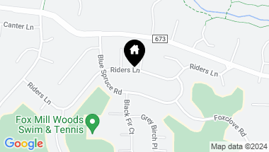 Map of 11901 Riders Ln, Reston VA, 20191
