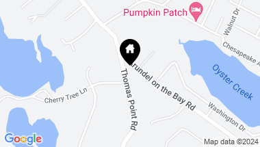 Map of 3335 Thomas Point Rd, Annapolis MD, 21403