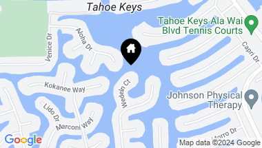 Map of 394 Wedeln Ct, South Lake Tahoe CA, 96150