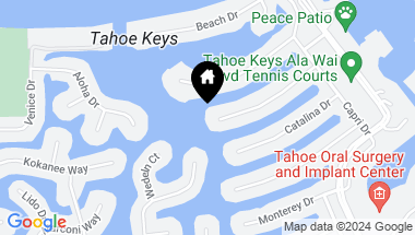 Map of 2157 Balboa Drive, South Lake Tahoe CA, 96150