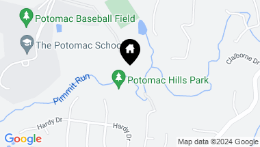 Map of 1342 Potomac School Rd, Mc Lean VA, 22101