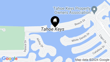 Map of 222 Beach Drive, South Lake Tahoe CA, 96150