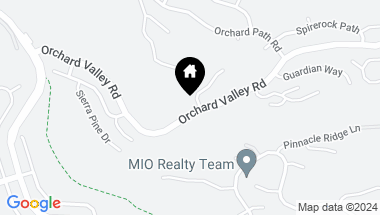 Map of 2290 Orchard Valley Road, Colorado Springs CO, 80919