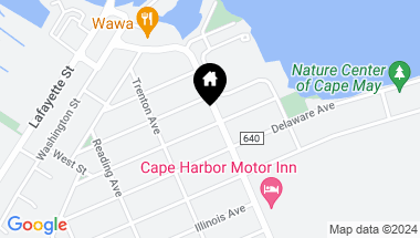 Map of 1103 Pittsburgh Avenue, Cape May NJ, 08204