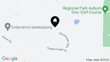Map of 3810 Deer Ridge Lane, Auburn CA, 95602