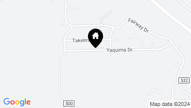 Map of 9171 Yaquima Dr, Kelseyville CA, 95451