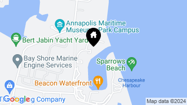 Map of 7014 Channel Village Ct #202, Annapolis MD, 21403