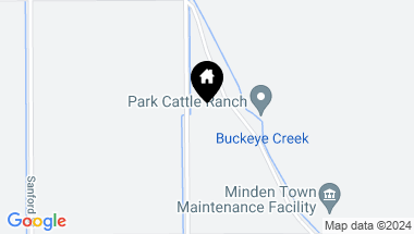Map of 1300 Buckeye Road, Minden NV, 89423