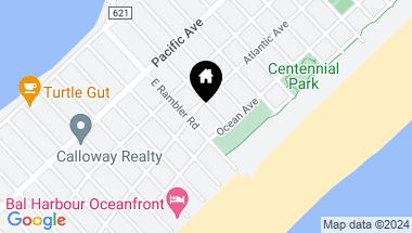 Map of 7100 Ocean Avenue Unit: 211, Wildwood Crest NJ, 08260