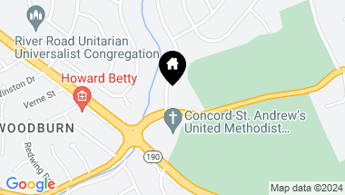 Map of 6505 Millwood Rd, Bethesda MD, 20817