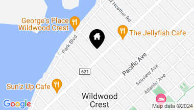 Map of 6200 New Jersey Avenue, Wildwood Crest NJ, 08260