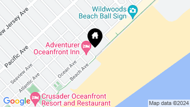 Map of 5301 Ocean Avenue Unit: 101, Wildwood NJ, 08260
