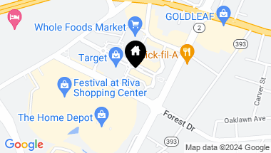 Map of 1915 Towne Centre Blvd #1210, Annapolis MD, 21401