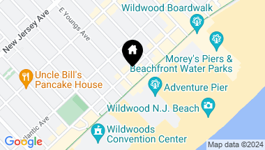 Map of 400 E Spencer Avenue, Wildwood NJ, 08260
