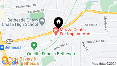 Map of 4242 East West Hwy #902, Chevy Chase MD, 20815
