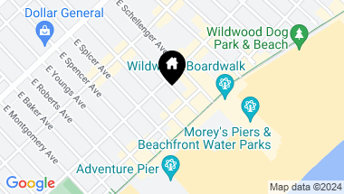 Map of 3702 Ocean, Wildwood NJ, 08260