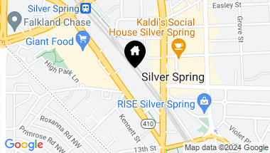 Map of 1201 E West Hwy #1, Silver Spring MD, 20910