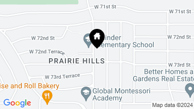 Map of 7237 Belinder Avenue, Prairie Village KS, 66208